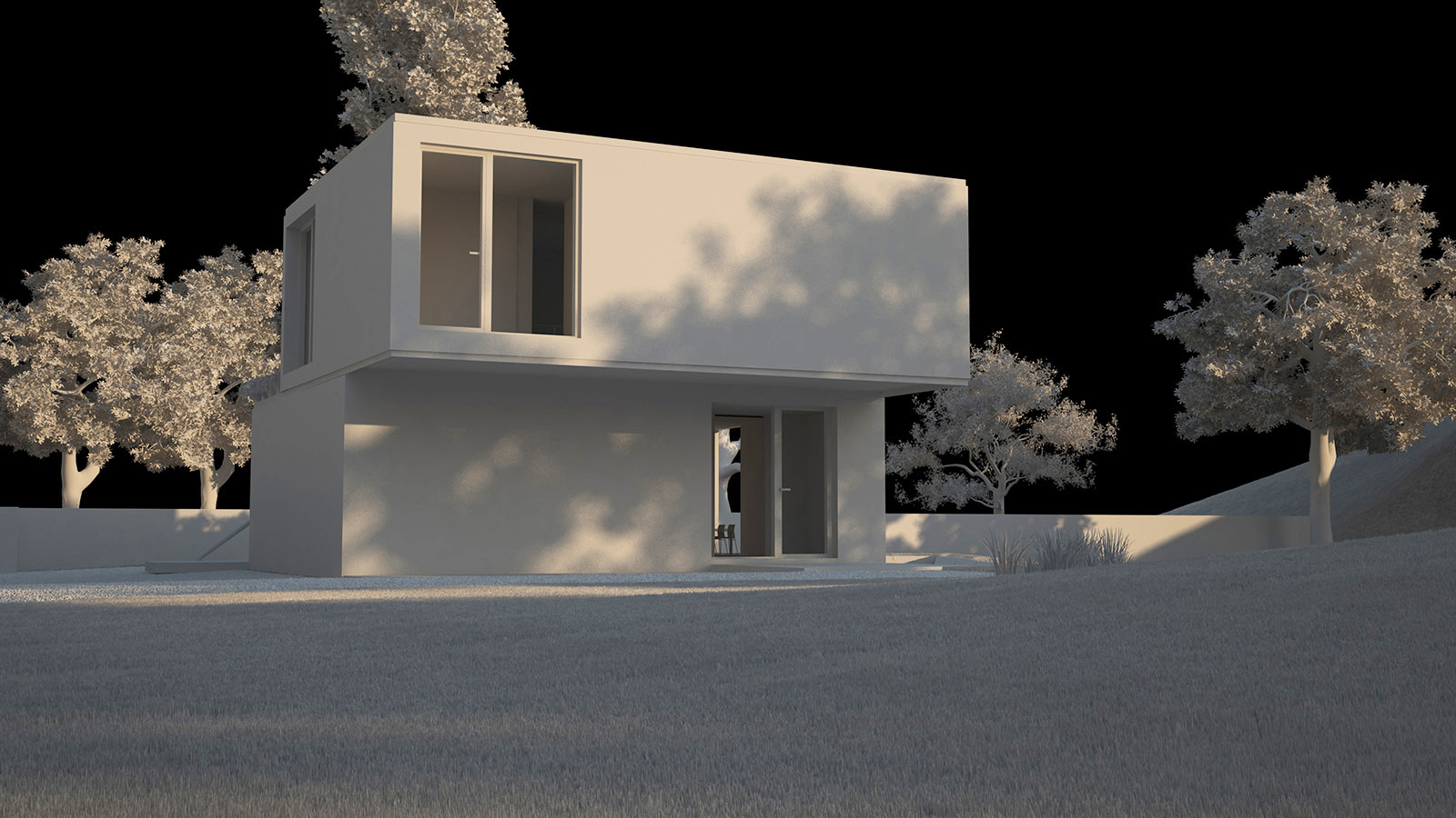 more house 3d architecture infografía maqueta